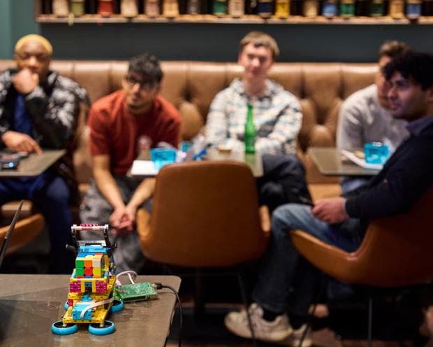 People Came to a Party Organized by AI