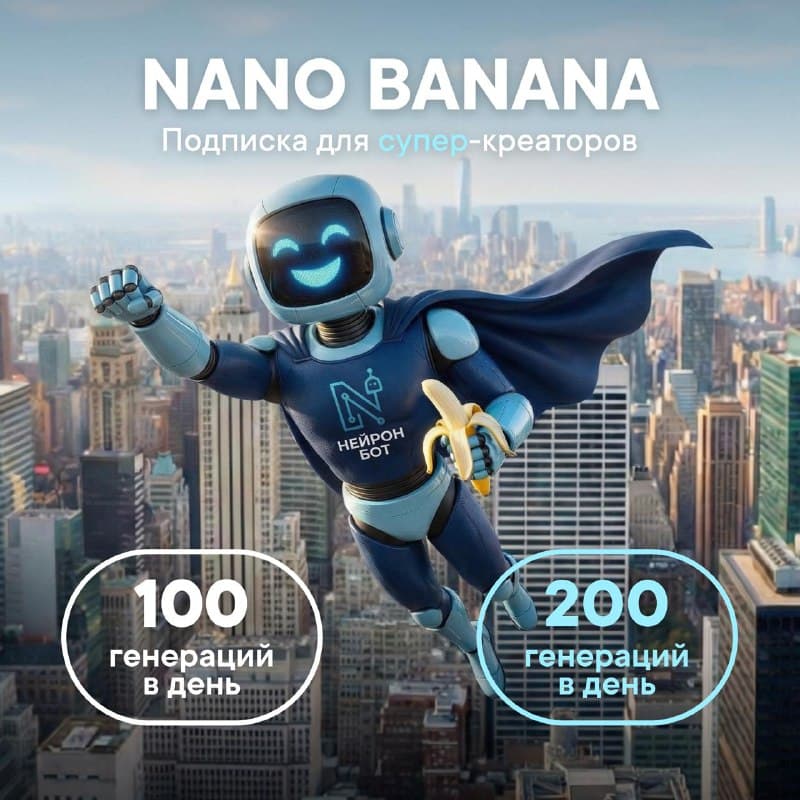 Nano Banana всегда спешит на помощь!