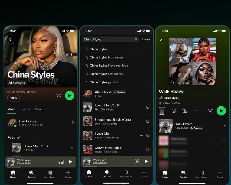Spotify начнёт помечать ИИ-музыкантов специальным значком