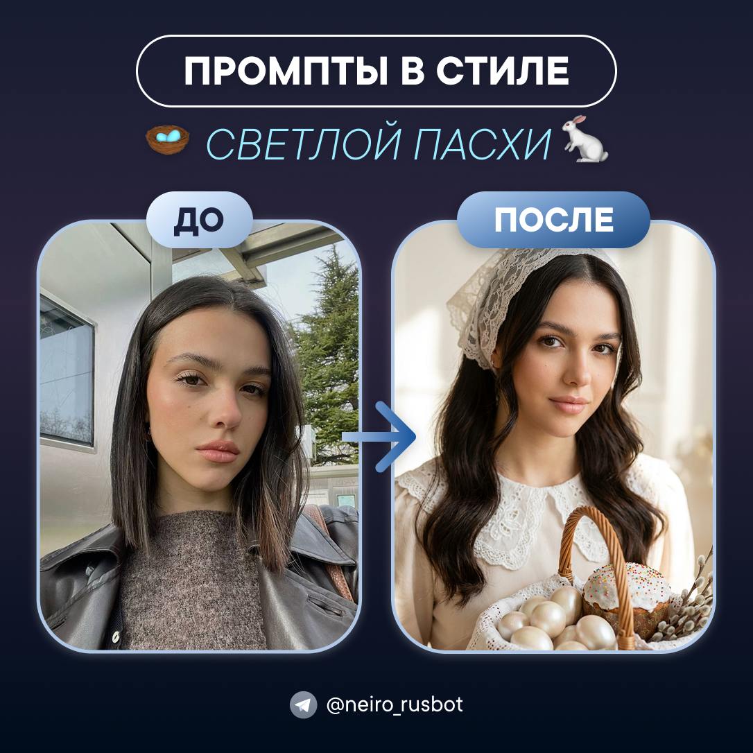 Обложка: Пасхальная фотосессия из селфи: 8 промптов для Nano Banana Pro